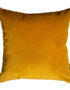 love frankie butterscotch velvet cushion