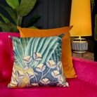 Love Frankie rivers edge velvet cushion