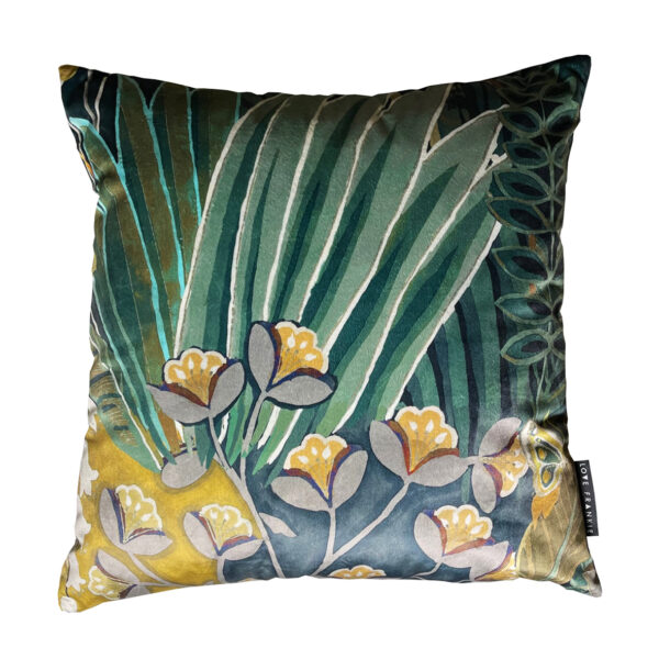 love frankie rivers edge velvet cushion