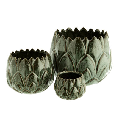 Artichoke Flower Pots - 3 Sizes Available