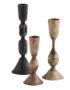 Forged Candle holders, Black Copper or Brass
