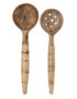 Mango Wooden Serving Spoons Set