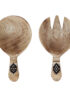 Mango Wood Salad Tossing Set