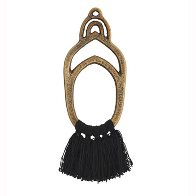 Gold and Black Bohemian Wall Decoration