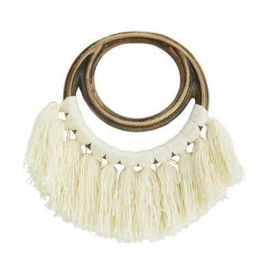 Gold and Oatmeal Bohemian Wall Decoration