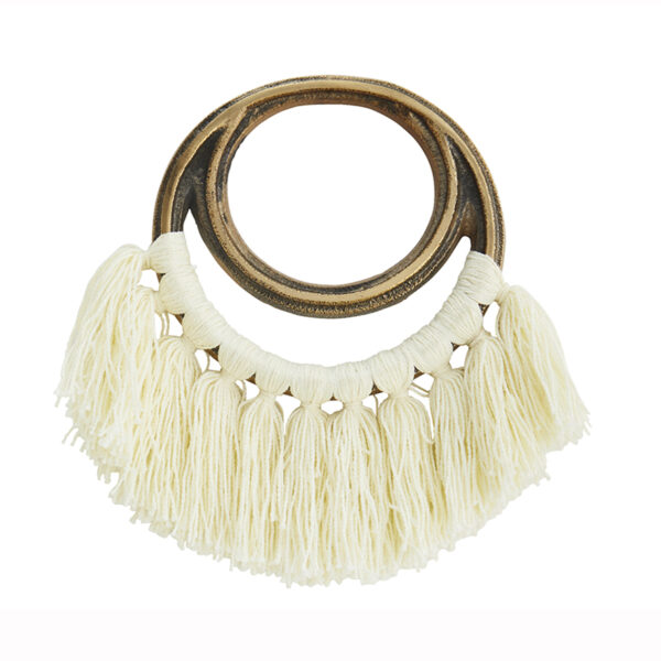 Gold and Oatmeal Bohemian Wall Decoration