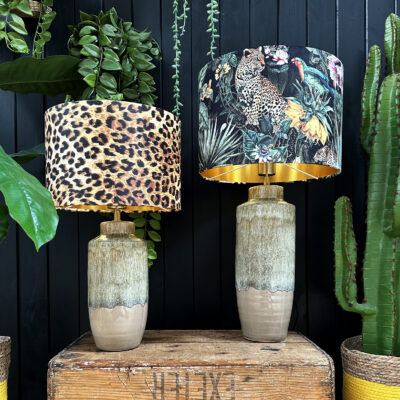 Love Frankie fools paradise velvet lampshade