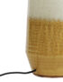 Love Frankie 70s inspired ceramic lamp tan and bone
