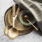 Handmade Solid Brass Ladle