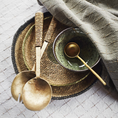 Handmade Solid Brass Ladle