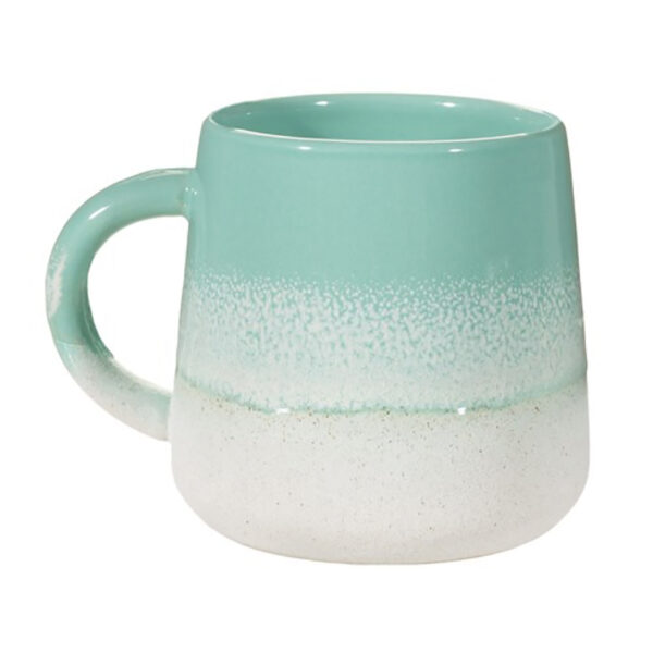 Dip Glazed Tea Mug In Mint