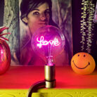 ES27 Decorative LED Light Bulb - Love