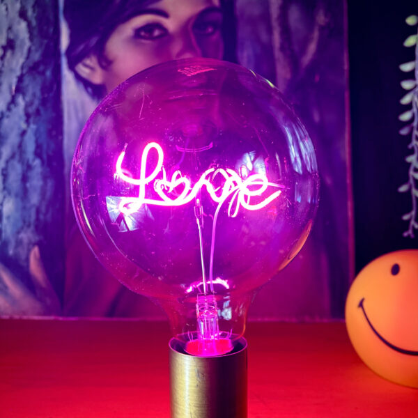 ES27 Decorative LED Light Bulb - Love You