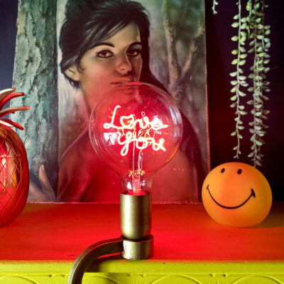 ES27 Decorative LED Light Bulb - Love You