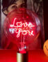 ES27 Decorative LED Light Bulb - Love You