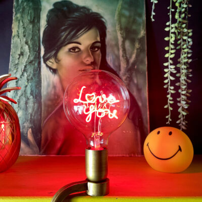 ES27 Decorative LED Light Bulb - Love You