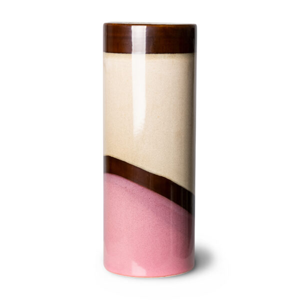70s Inspired Ceramic Vase - Dunes