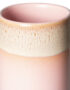 70s Inspired Ceramic Vase - Blush