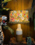 Love Frankie 70s inspired ceramic lamp tan and bone