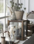 Love Frankie recycled wooden box with glass