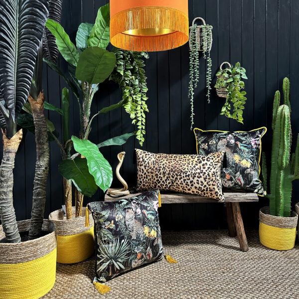 Love Frankie velvet cushions