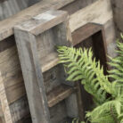 Love Frankie recycled wooden box 5 compartments