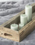 Love Frankie recycled wooden box with end handles