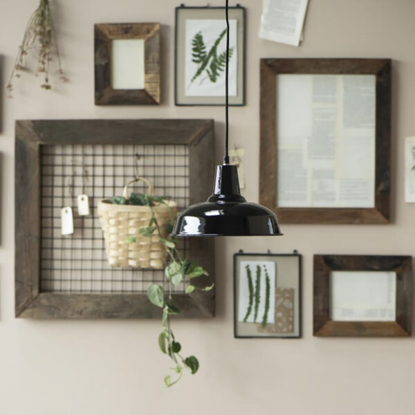 Love Frankie recycled wood picture frame