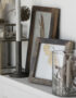 Love Frankie recycled wood picture frame