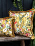 Love Frankie Woodstock velvet bolster cushion in honey