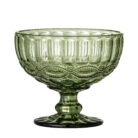 Decorative Green Glass Bowl