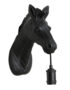 Love Frankie black beauty horse wall light