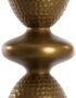 love frankie hammered metal lamp base in bronze