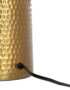 love frankie hammered metal lamp base in bronze