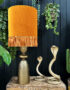 love frankie hammered metal lamp base in bronze
