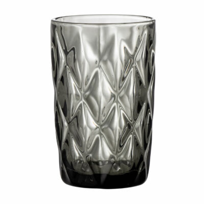 Faceted Tumbler in Smoke