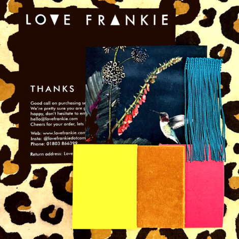 The Love Frankie Free Fabric Sample Service
