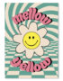 Mellow Yellow Flower Power Typography Poster