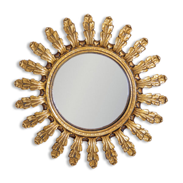Antique Gold Leaf Mirror