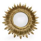 Love Frankie starburst gold mirror