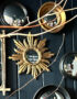 Love Frankie gold sunburst mirror