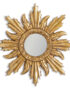 Antique Gold Sunburst Mirror
