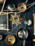 Love Frankie gold sunburst mirror