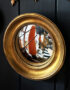 Love Frankie gold convex mirror medium