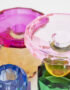 Decadent Jewelled Glass Candle Holders - 3 Designs available