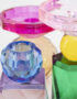 Decadent Jewelled Glass Candle Holders - 3 Designs available