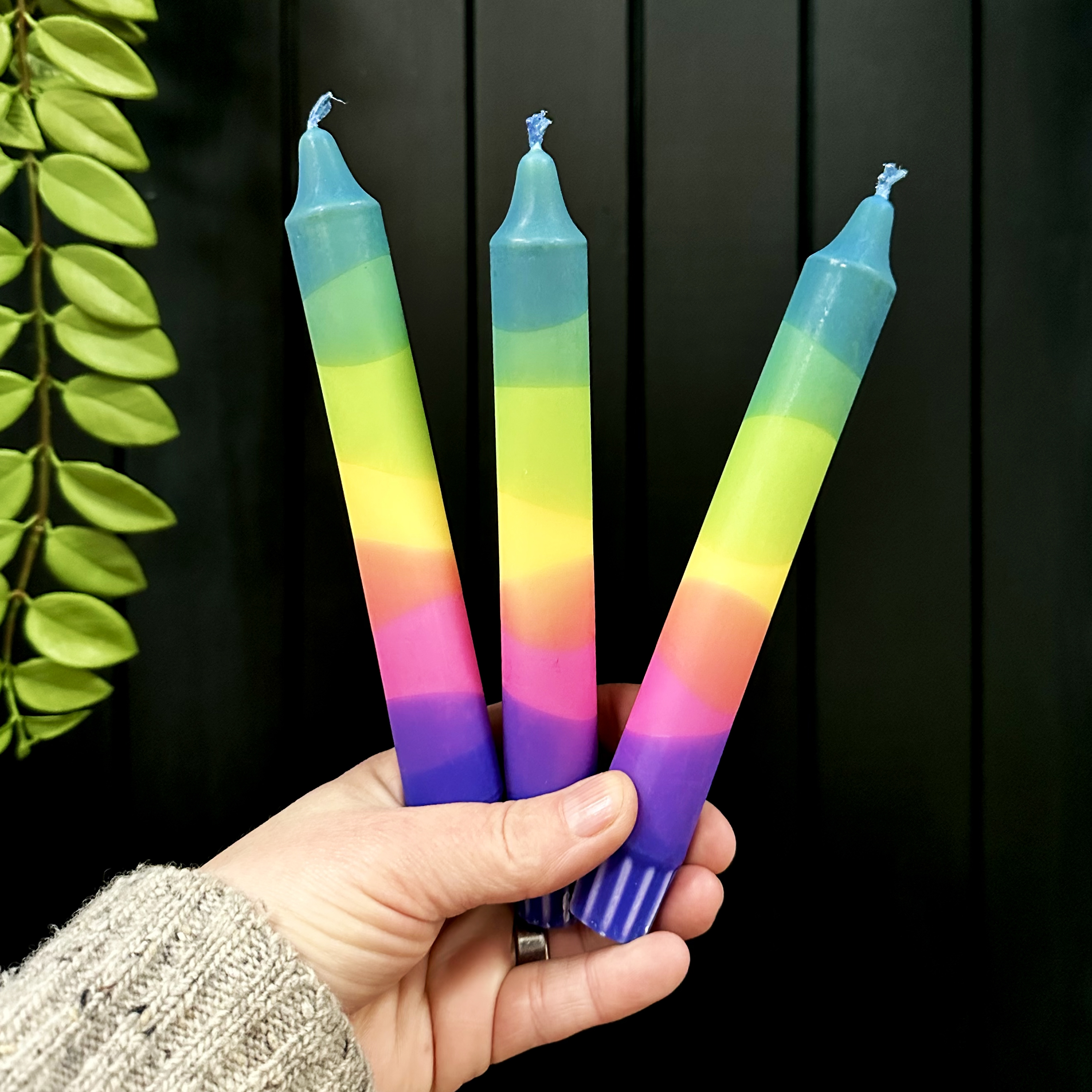 Indie Rainbow Candle – Remy & Rose Studio