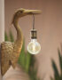 Gold Heron Wall Light