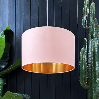 love frankie peach cotton and copper lining