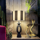 love frankie freya lamp in charcoal